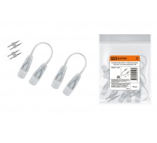 Коннектор для гибкого соединения неона SMD2835-220 B односторонний  SQ0331-1541  TDM