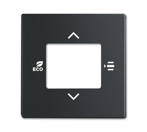 6109/03-885-500 Накладка на терморегулятор,чёрный бархат2CKA006155A0065 ABB