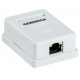 Розетка инф. настенная RJ45 кат. 5Е FTP 1 порт  CS2-1C5EF-12-G  GENERICA