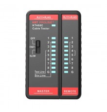 LAN-тестер кабельный KT 468С серия PROLINE  88552  КВТ