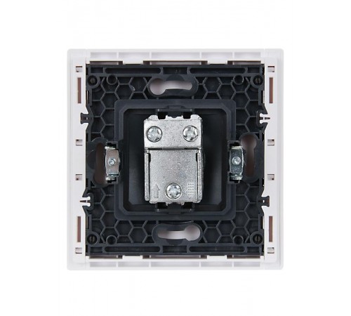 FORTE&PIANO Розетка TV проходная FP229 белый  FP-A10-P-K01  IEK