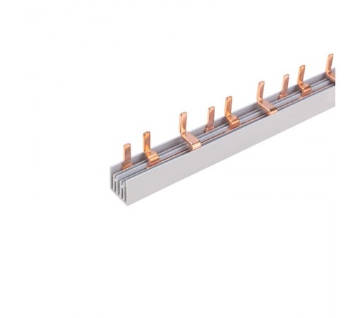 Шина соединительная типа PIN (12 штырей) 3Р 100 А (22 см)  11-2256  REXANT