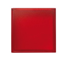 Simon 27 Вставка декоративная с откидной крышкой в рамку базовую с вырезом, S27 Play, прозрачный красный  2700679-110  Simon