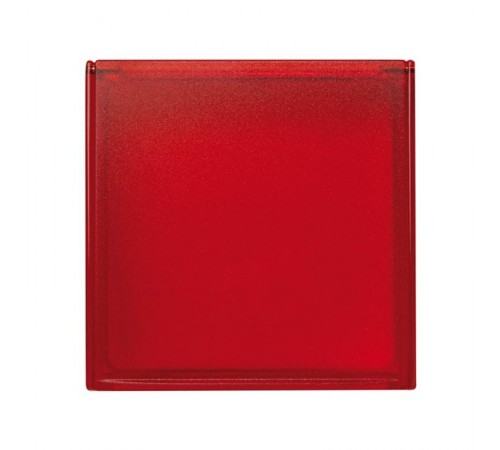 Simon 27 Вставка декоративная с откидной крышкой в рамку базовую с вырезом, S27 Play, прозрачный красный  2700679-110  Simon