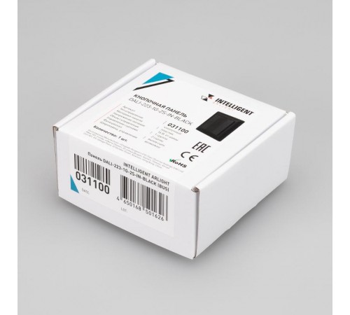 INTELLIGENT ARLIGHT Панель DALI-223-1G-2S-IN-BLACK (BUS) (INTELLIGENT ARLIGHT, -)  031100  Arlight