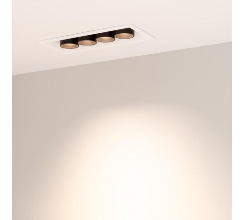 Светильник MS-ORIENT-BUILT-TURN-TC-S67x150-10W Warm3000 (WH-BK, 30 deg, 230V) (Arlight, IP20 Металл, 5 лет)  031929  Arlight