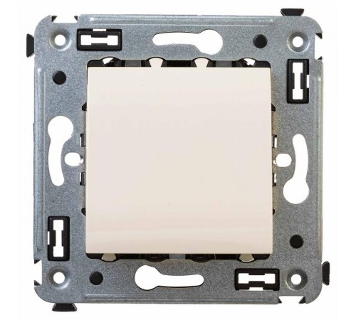 Вывод кабеля из стены "Avanti", "Ванильная дымка"  4405983  DKC