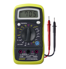 Мультиметр цифровой MAS830L  5000490  ФАZА