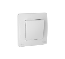 Blanca Белый С/У IP44 Переключатель 1-клавишный (сх.6), 10AX, 250В  BLNVS410601   SE