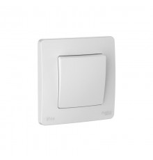 Blanca Белый С/У IP44 Переключатель 1-клавишный (сх.6), 10AX, 250В  BLNVS410601   SE