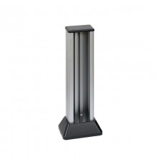 Simon CIMA 500 Миниколонна 2-сторонняя на 6 модулей 500CIMA, 471х126,5(158)х109,5(181) мм, графит-алюминий  52550223-033  Simon