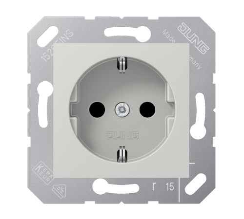 SCHUKO®-розетка 16 A / 250 B ~ для откидной крышки CD5120BFLG Jung
