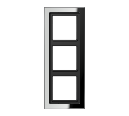 Рамка 3-кратная; полированный хром  GCRD2983  Jung