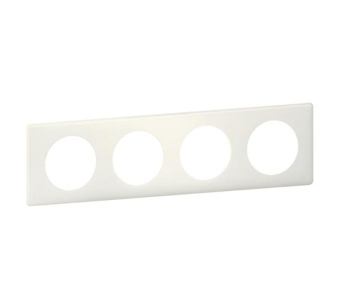 Celiane Перкаль Белый Рамка 4-я (2+2+2+2 мод)  066704  Legrand