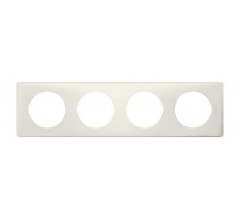 Celiane Перкаль Белый Рамка 4-я (2+2+2+2 мод)  066704  Legrand