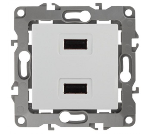 Устройство зарядное USB 12-4110-01  , 5В-2100мА,  белый  Б0027491  ЭРА