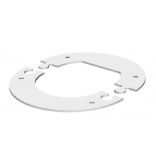 Рамка электромонтажной колонны ISS (сталь,белый) (WAGRM45)  6290264  OBO Bettermann