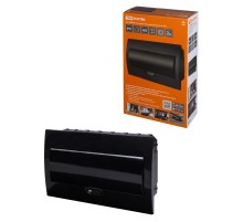 Бокс пластиковый встриваемый ЩРВ-П-18 модулей IP41, Антрацит  SQ0902-1005  TDM