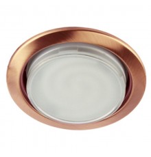 Светильник точечный встраиваемый под лампу KL35 13Вт GX53 медь  Б0017628  ЭРА