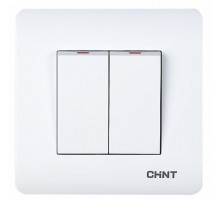 2-клавишный выключатель 10А 250В  715381  CHINT