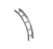 Угол лестничный вертикальный внешний 90 гр. 80х400х1,2 мм R600 N LVL90-80-400-1.2-R600 NКМ-Профиль