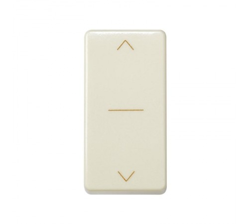 Выключатель трехпозиционный для жалюзи узкий с фиксацией 10A 250В цвета слоновая кость S27  27333-61  Simon