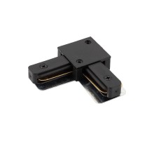 Соединитель для шинопровода L-образный, черный TR1102-BK  TR1102-BK  DENKIRS