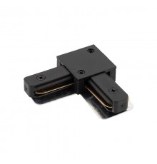 Соединитель для шинопровода L-образный, черный TR1102-BK  TR1102-BK  DENKIRS