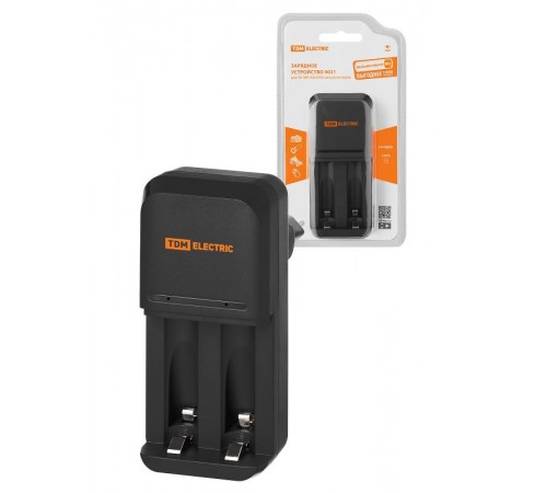 Зарядное устройство 4021 (400 mA 2 слота АА/ААА 1 кан.), 220 В,  SQ1702-0108  TDM