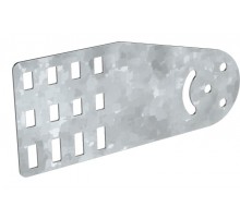 Пластина шарнирная h=100мм HDZ  CLM51D-PSH-100-HDZ  IEK