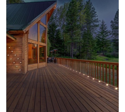 Накладка ART-DECK-CAP-FLAT-R50 (SL, STEEL) (Arlight, Металл)  024927  Arlight