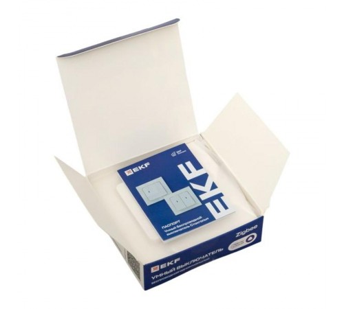 Умный беспроводной выключатель Стокгольм 1-кл белый Zigbee  СonnectRCV-ST1-WS-ZBEKF