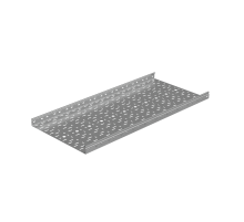 Лоток перф. 50х500х1,5 L2500 мм "Стандарт ПЛЮС" INOX304  LPEplus50-500-1.5-2500 INOX304  КМ-Профиль