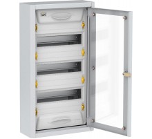 TITAN 5 Корпус металлический ЩРн-36 прозрачная дверь IP31 УХЛ3 (585х310х130мм)  MKM16-N-036-31-Z-U  IEK