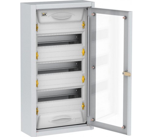 TITAN 5 Корпус металлический ЩРн-36 прозрачная дверь IP31 УХЛ3 (585х310х130мм)  MKM16-N-036-31-Z-U  IEK