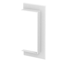 Настенная стыковая рамка кабельного канала Rapid 80 90x210 мм (ABS-пластик,белый) (G-KWAO90210RW)  6274940  OBO Bettermann