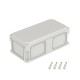 Корпус пластиковый RAM box IP67 400х200х146 мм (высота крышки 21) стенка с выбивными фланцами непрозрачная крышка  542210  DKC