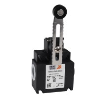 Выключатель концевой OptiLiS D4N-412H рычаг регулируемый 50 мм с роликом пластиковым EN 50047 XCKN2149P20  365311  КЭАЗ