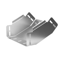 Угол вертикальный внутренний 45 градусов Стандарт INOX (AISI 304) 200х80  PR16.3149  Промрукав