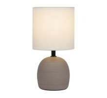 Настольная лампа Sheron 7044-503 1 * Е14 40 Вт керамика коричневая  Б0053460  Rivoli