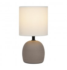 Настольная лампа Sheron 7044-503 1 * Е14 40 Вт керамика коричневая  Б0053460  Rivoli