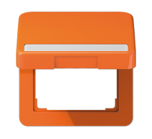 крышка с полем для надписи CD590BFNAKLO Jung