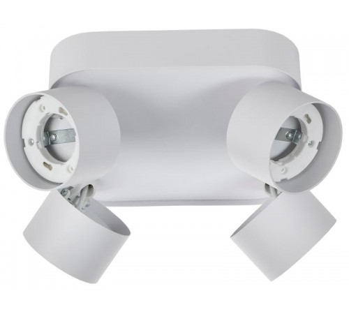 Светильник 4044 накл. потолочн. 4хGX53 белый  LT-UPB0-4044-GX53-1-K01  IEK