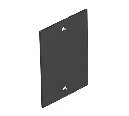 Крышка глухая для напольного бокса Telitank 55x77 мм (ПВХ,черный) (T4B P01S 9011)  7408220  OBO Bettermann