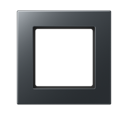 Рамка для вертикальной и горизонтальной установки, 1 пост; термопласт; матовый антрацит; A550  A5581BFANM  Jung