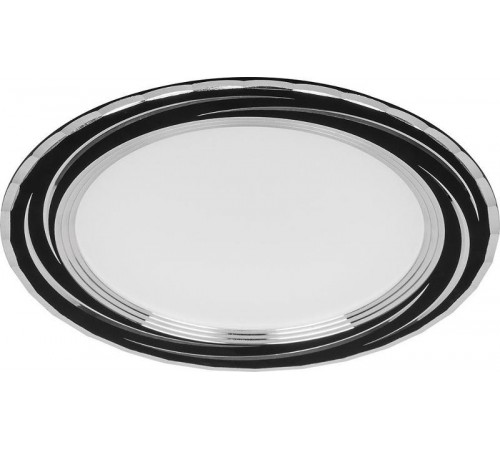 Светильник светодиодный встраиваемый декоративный AL777, 7W, 525 Lm, 4000К, черный  28681  FERON