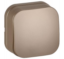 GLORY Выключатель 1-клавишный о/у 10А ВС20-1-0-ХШм шампань матовый  EVH10-K37M-10  IEK