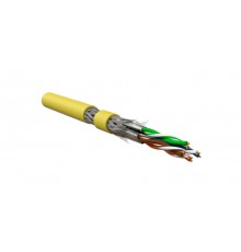 ISFTP4-C6A-P26/7-PU-YL (500 м) Кабель для сетей Industrial Ethernet, категория 6A, 4x2x26 AWG, S/FTP, PU, желтый  444014  Hyperline
