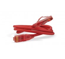 Патч-корд PC-LPM-UTP-RJ45-RJ45-C5e-3M-LSZH-RD U/UTP, Cat.5е, LSZH, 3 м, красный  30921  Hyperline