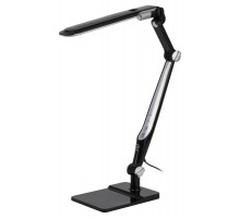 Cветильник настольный ЭРА NLED-497-12W-BK светодиодный на струбцине и с основанием черный  Б0052771  ЭРА